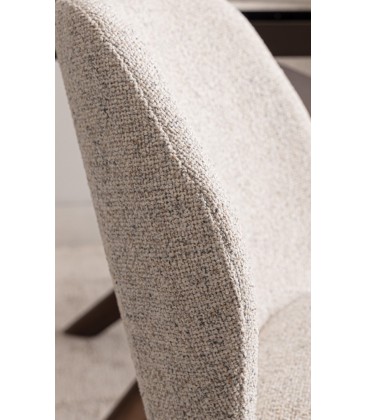 Sedia imbottita in tessuto LIBBY RAINY