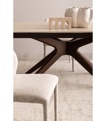 Sedia imbottita in tessuto LIBBY RAINY