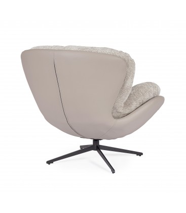 POLTRONA ADINDA GRIGIO SCURO/TORTORA