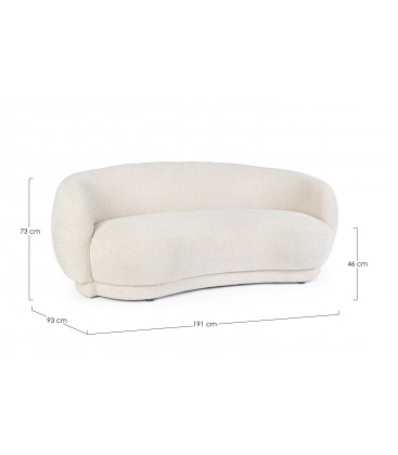 DIVANO 2P TECLA NATURALE