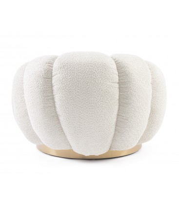 Poltrona Girevole Florel - Beige