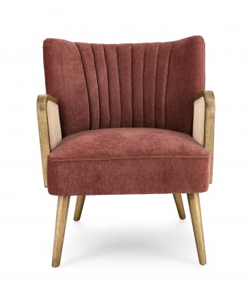 Poltrona VIRNA - Mattone