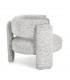 Poltrona AISHA - Grigio Melange