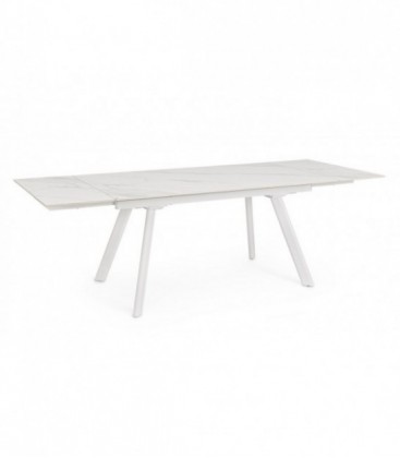 TAVOLO ALL. JARKKO 160-240X90 BIANCO