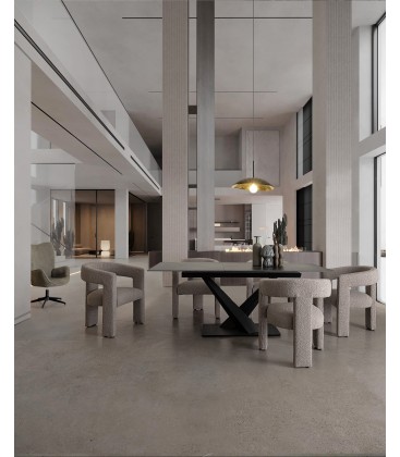 TAVOLO ALL. JOHANNES 160-200X90 BIANCO