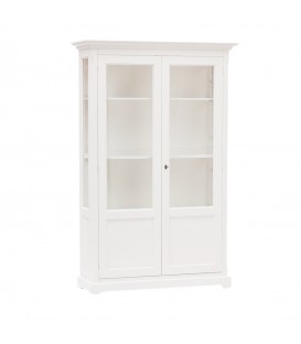 Cristalliera vetrina 2 ante piedi sagomati