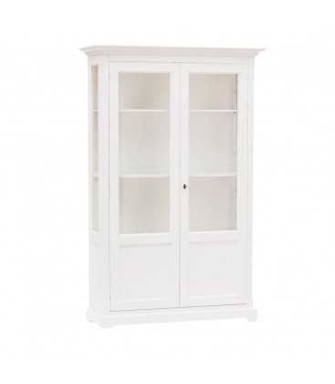 Cristalliera vetrina 2 ante piedi sagomati