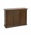 Credenza in legno con zoccolo Noce