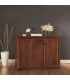 Credenza in legno con zoccolo