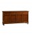Credenza in legno arte povera Quattro porte Quattro cassetti Noce