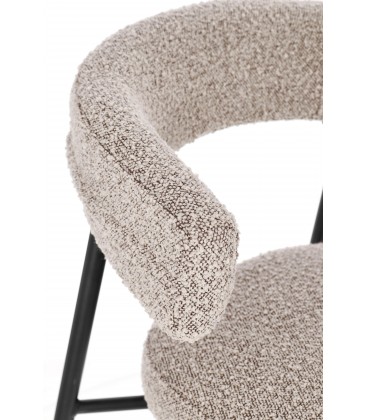 Sedia AMAIA colore Grigio Fumo