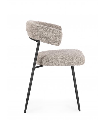 Sedia AMAIA colore Grigio Fumo