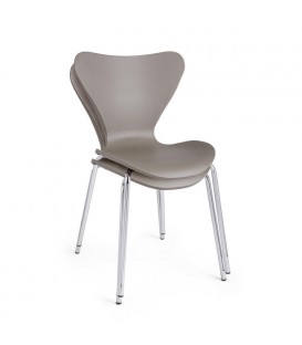 Sedia TESSA colore Tortora