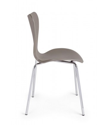 Sedia TESSA colore Tortora