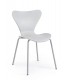 Sedia TESSA colore grigio chiaro e gambe in tinta