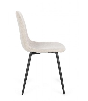 SEDIA NEW IRELIA NERO/BEIGE