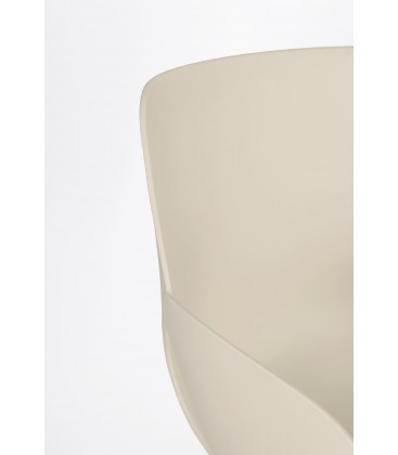 Sedia con braccioli LENNON Beige