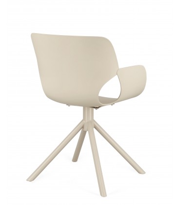 Sedia con braccioli LENNON Beige