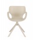 Sedia con braccioli LENNON Beige