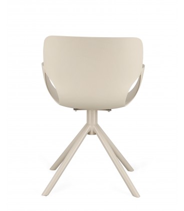 Sedia con braccioli LENNON Beige