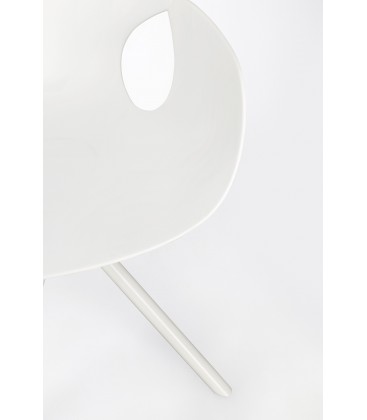 Sedia con braccioli LENNON Bianco