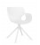 Sedia con braccioli LENNON Bianco