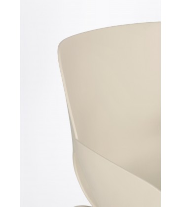 Sedia con braccioli LENNOX Beige