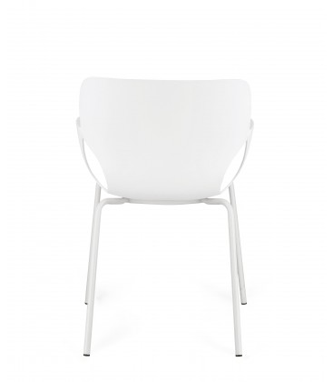 Sedia con braccioli LENNOX Bianco