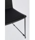 Sedia GIULIA seduta imbottita colore Nero