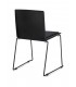 Sedia GIULIA seduta imbottita colore Nero