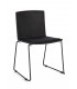 Sedia GIULIA seduta imbottita colore Nero