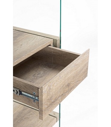 Libreria Kenya 4 Ripiani - 2 Cassetti