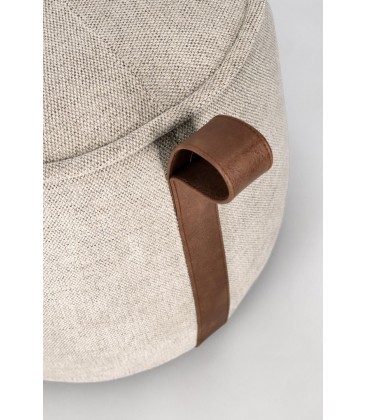 Pouf ANILA Grigio Chiaro