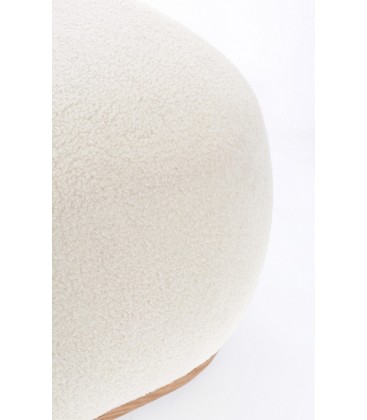 Pouf MIRIANA QU Bianco