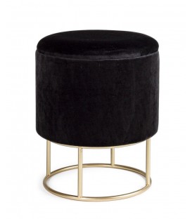 Sgabello Contenitore POLINA TO Nero