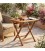 Tavolino da giardino Pieghevole 70 X 70