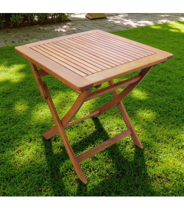 Tavolino da giardino Pieghevole 70 X 70