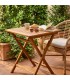 Tavolino da giardino Pieghevole 70 X 70