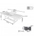 Tavolo per esterno rettangolare allungabile 150/200X90