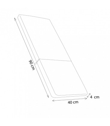 Cuscino REAL MEDIO Ecrù