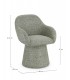 Poltrona Girevole ANTARA in tessuto Verde