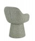 Poltrona Girevole ANTARA in tessuto Verde