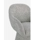 Poltrona Girevole ANTARA in tessuto Grigio