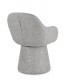 Poltrona Girevole ANTARA in tessuto Grigio