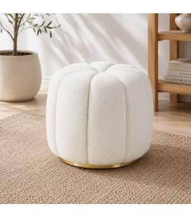 Pouf KAROLINA TO Bianco