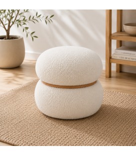 Pouf MIRKA TO Bianco