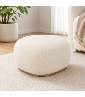 Pouf MIRIANA QU Bianco