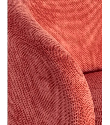 Poltrona Girevole Julienne Rosso
