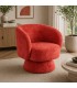 Poltrona Girevole Julienne Rosso