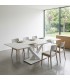 TAVOLO ALL. JOHANNES 160-200X90 BIANCO